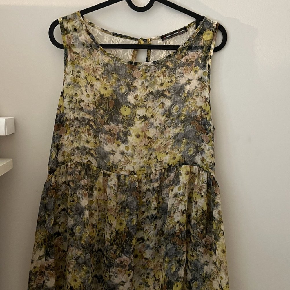 Breezy floral top